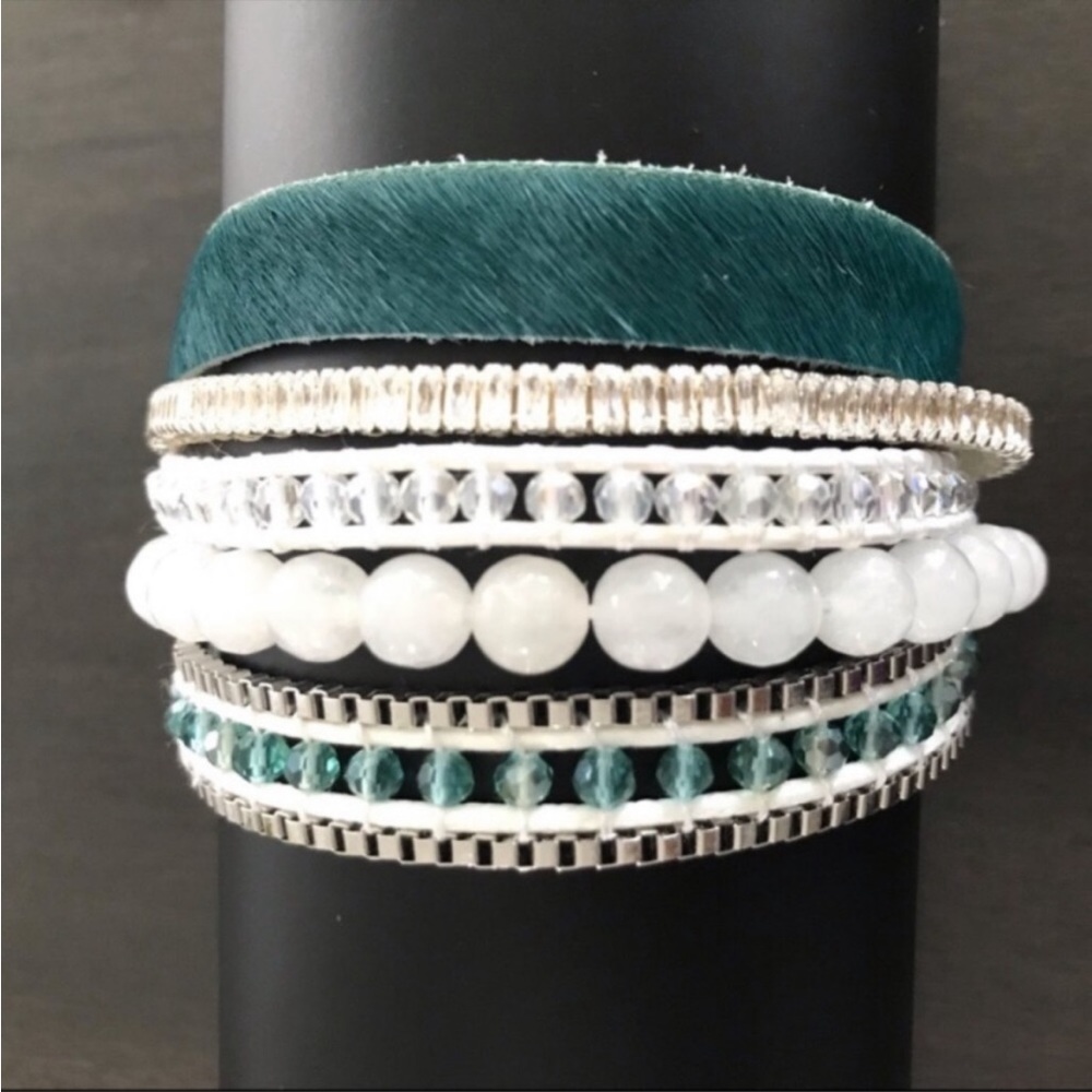 Victoria Emerson Durango Boho Bracelet Green